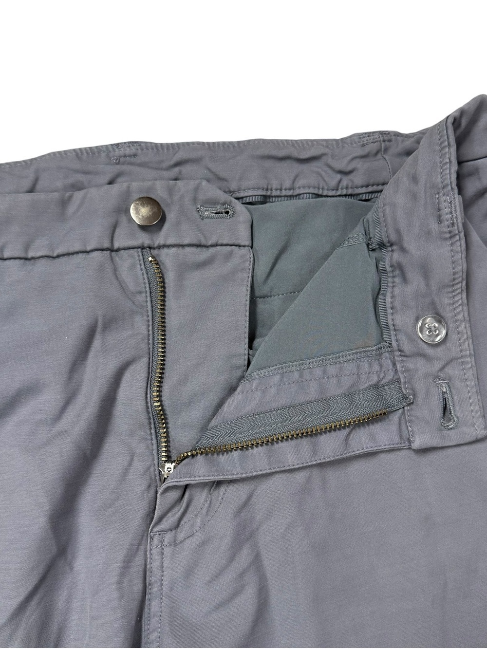 Lululemon Commission Pants Classic Fit Mens Size 32 Qwick Chino Fog Horn Gray - Picture 8 of 15
